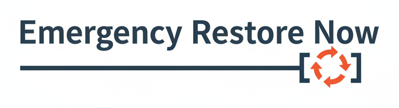 Emergency Restore Now logo